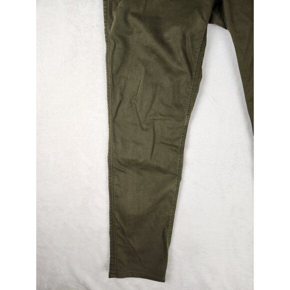 DU/ER Pants Men 31x32 Brown/Green N2X Slim Fit Tapered Stretch Chino Nature DUER - Picture 3 of 16